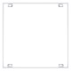 MR123 - Rám pro LED panel 60x60 Montážní rám pro stropní montáž LED panelů, bezšroubový, materiál kov, povrch bílá, rozměry 600x600x45mm