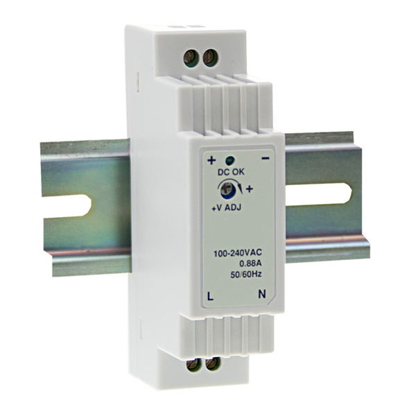 Napaječ pro LED napěťový montáž DIN DR-15-12 - Meanwell
